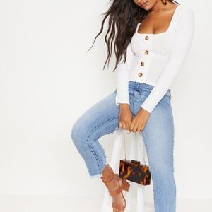 Pretty Little Thing White shirt